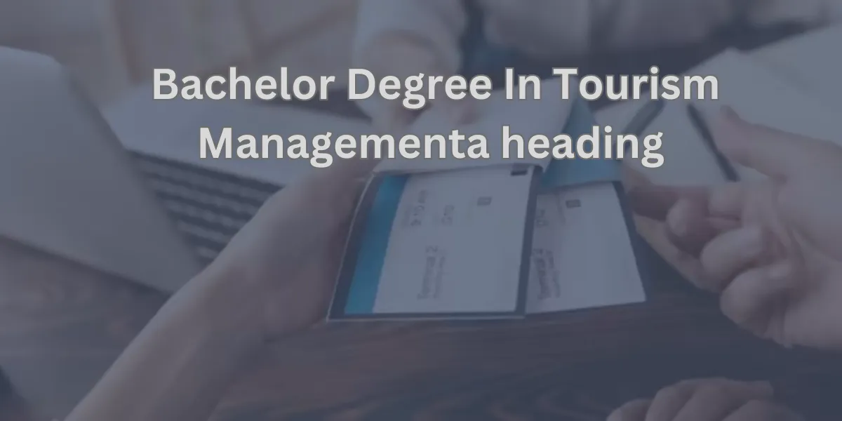 Bachelor Degree In Tourism Management