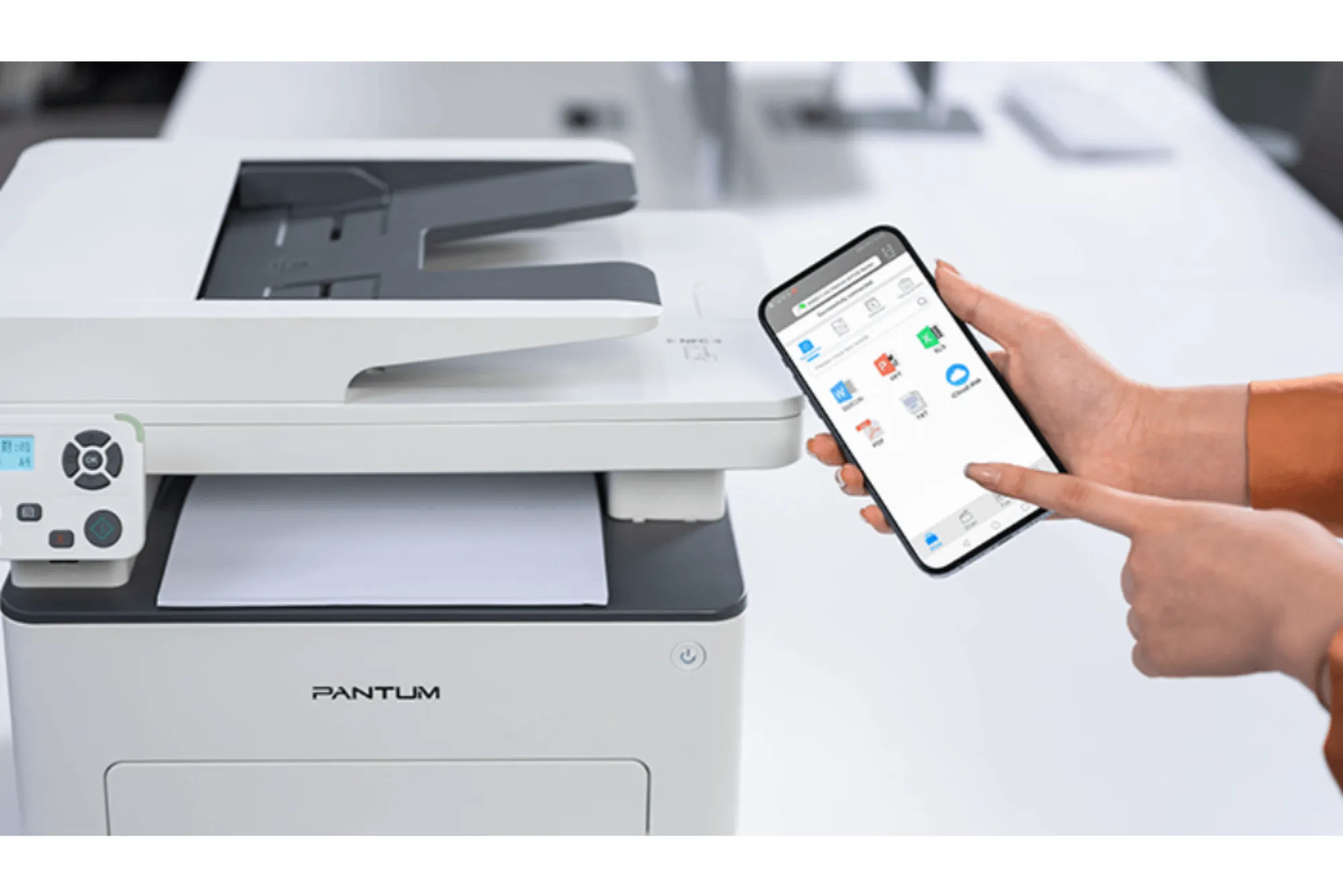 Unleash Efficiency with the G&G Ultimate Wireless Black and White Printer