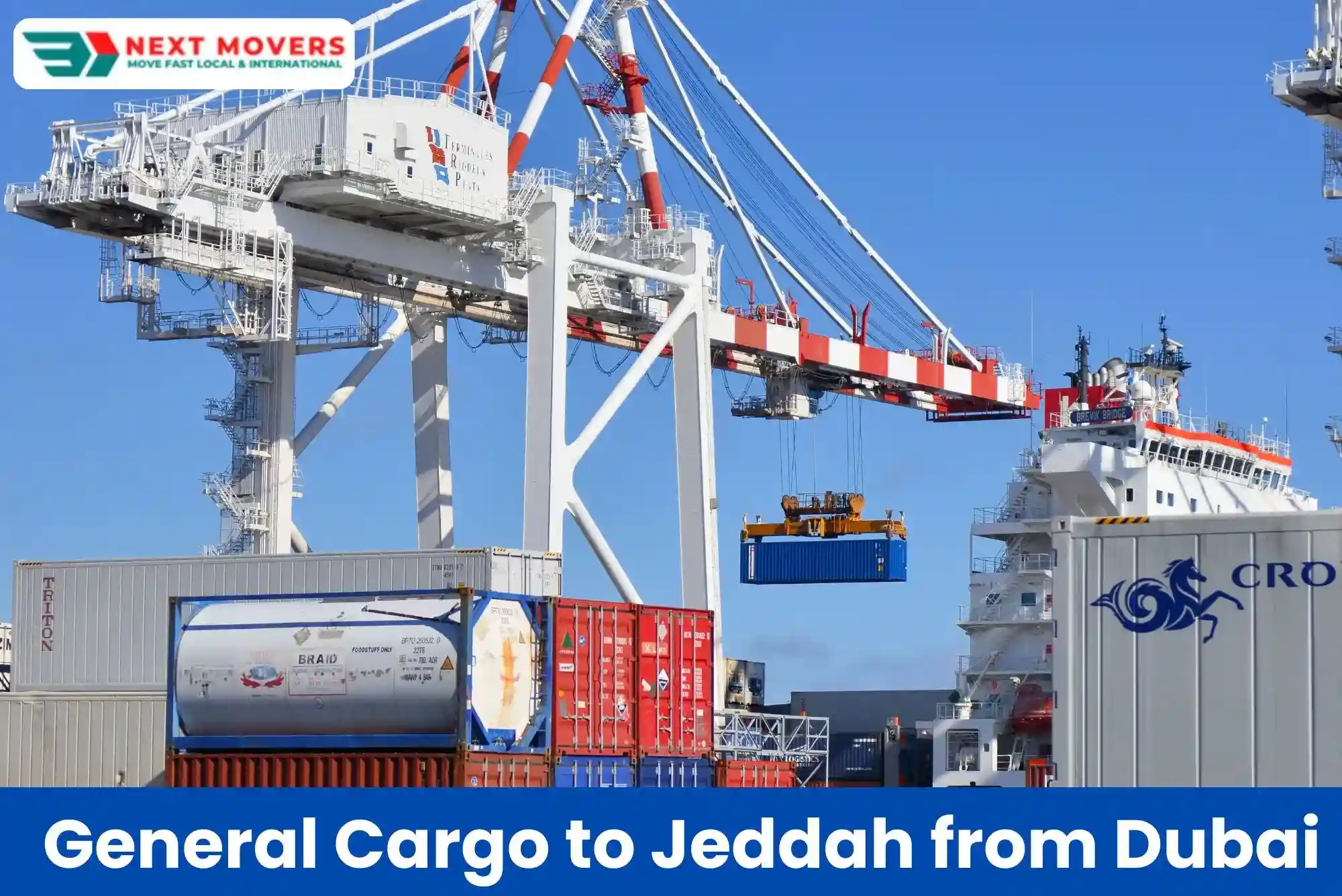 General Cargo to Jeddah from Dubai