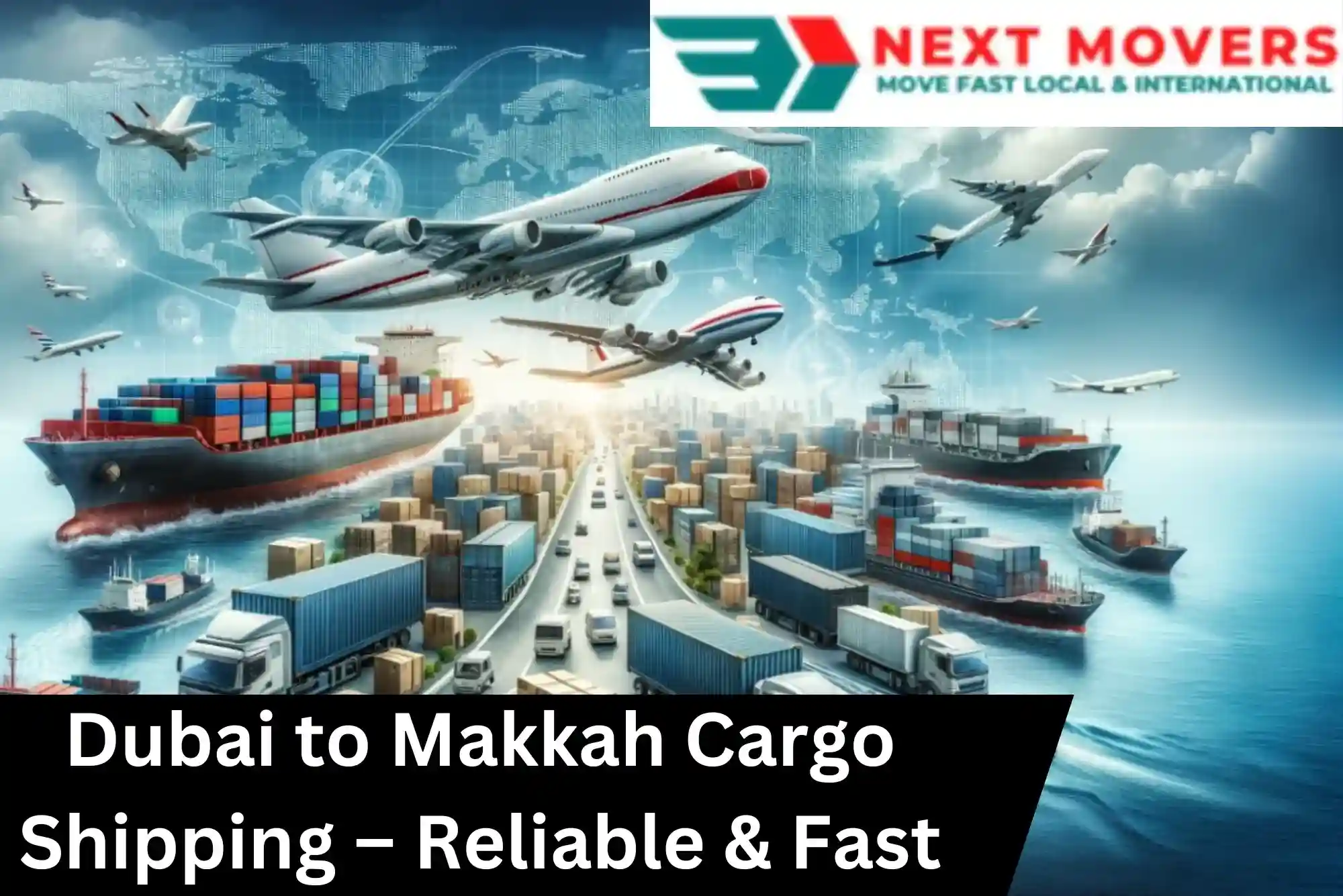 Dubai to Makkah Cargo Shipping – Fast & Reliable Service