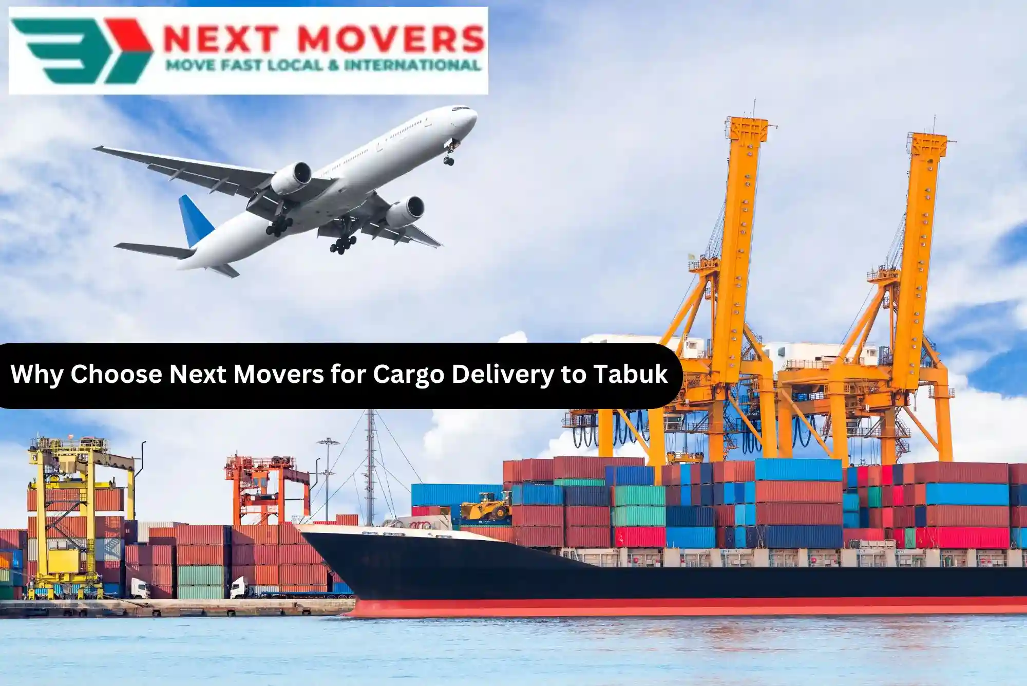 Why Choose Next Movers for Cargo Delivery to Tabuk