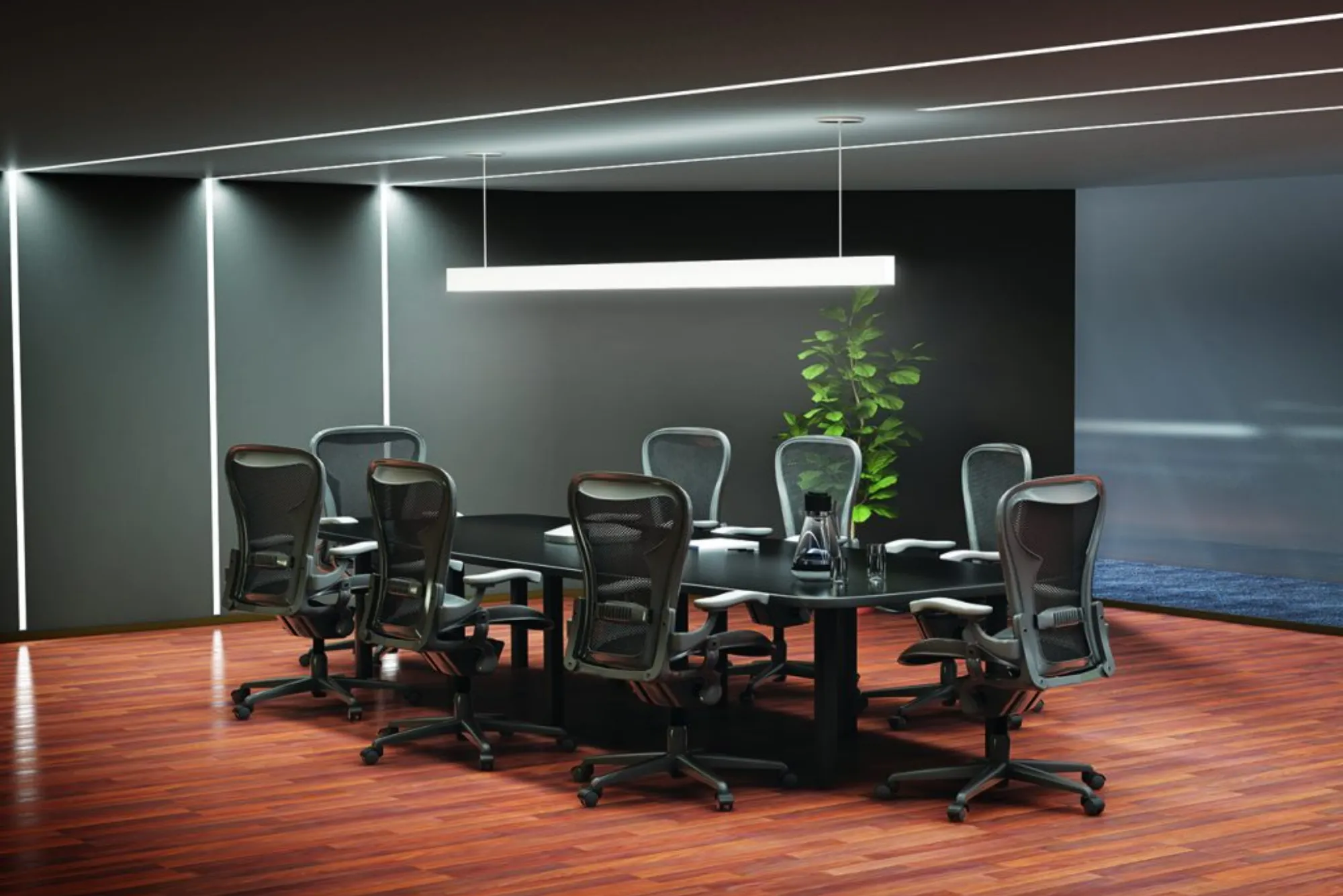 Maximize Your Office Efficiency with LEDIA Lighting's Linkable and High CRI Linear Light-Glory Series