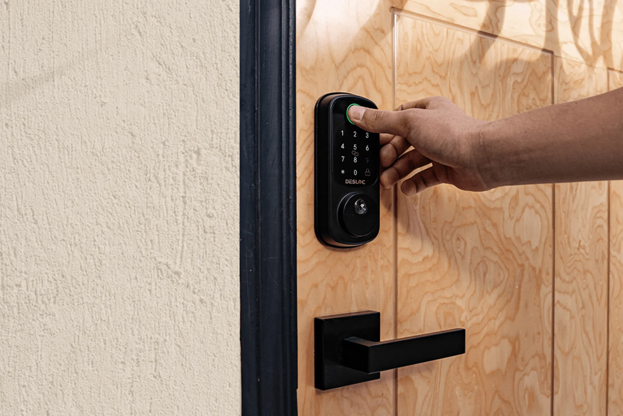 The DESLOC C110 Fingerprint Smart Lock For Easy Unlocking