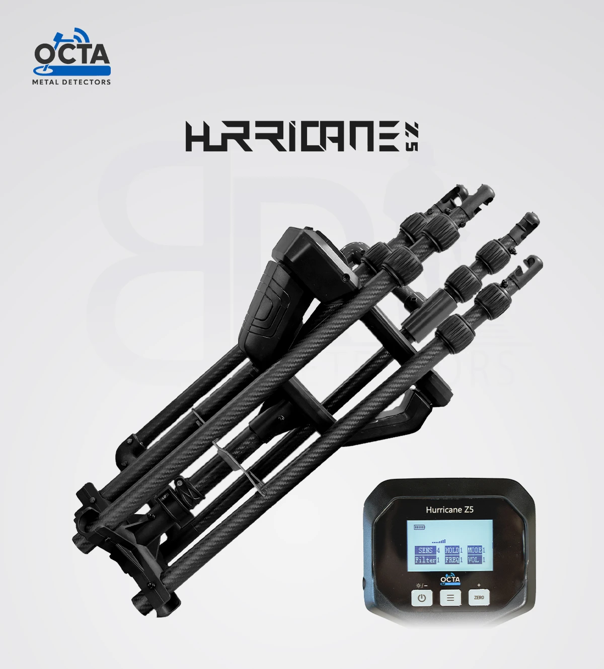 Hurricane Z5 Metal Detector